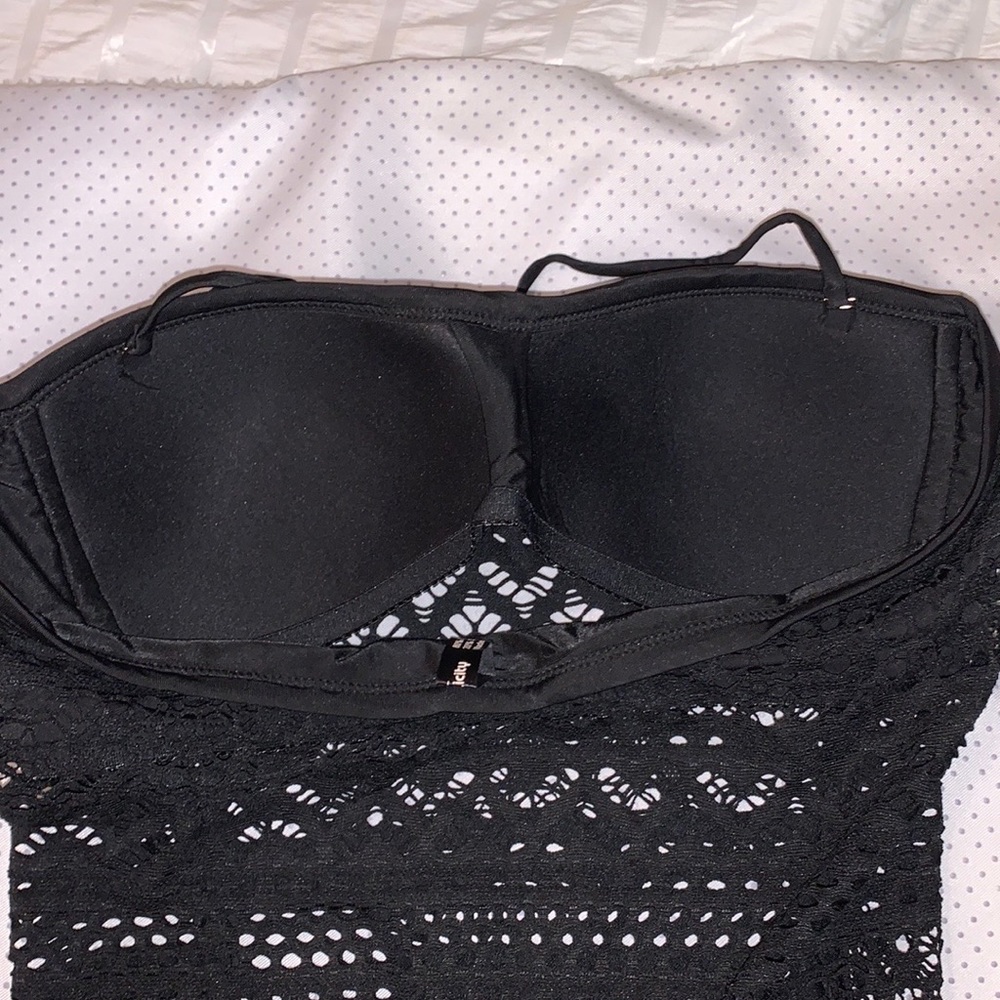 Simplicity Black bathing, suit, size large - Picture 7 of 12